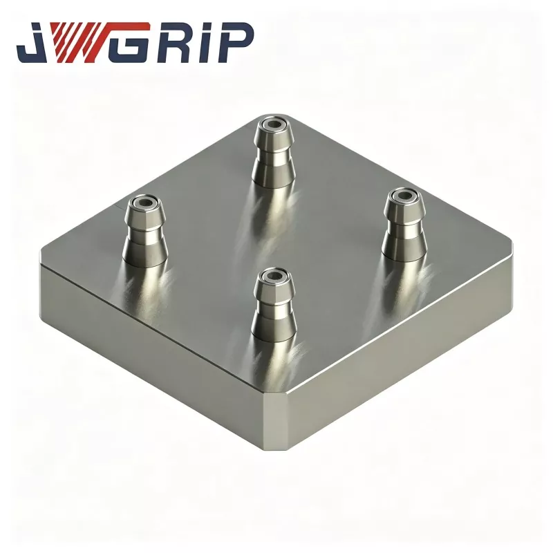 Four-Center Zero Point Pallet for CNC Fixture