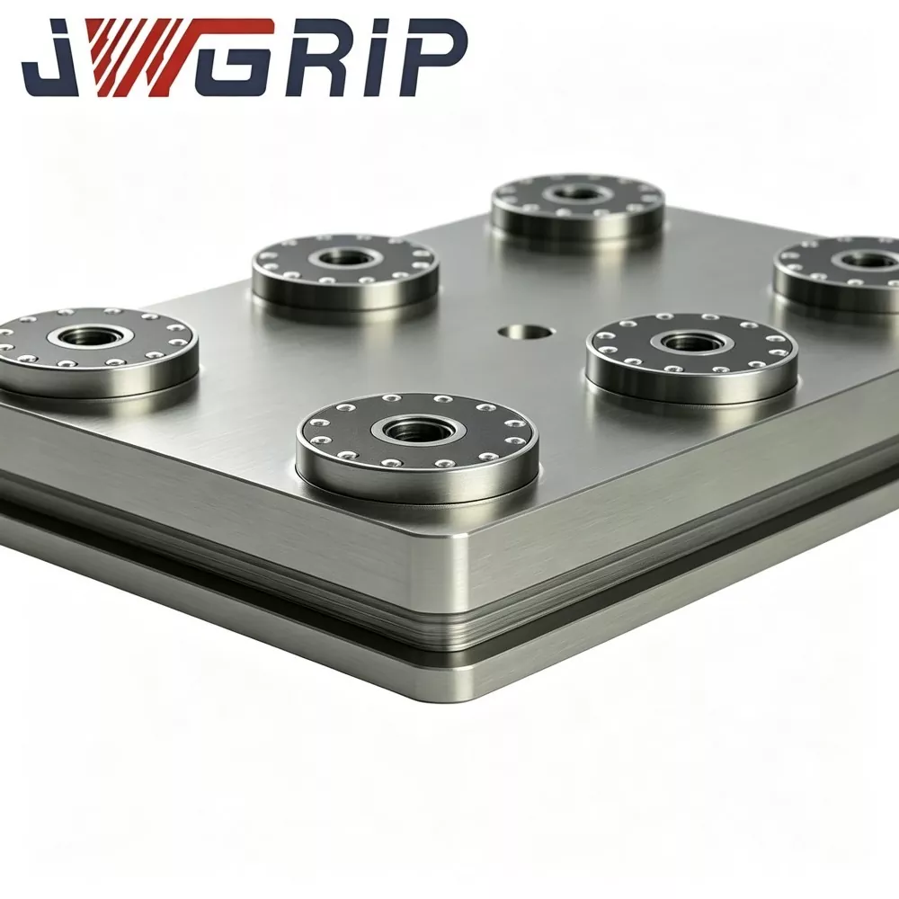 Six Position Zero Point Clamping Plate