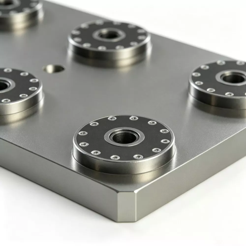 Six Position Zero Point Clamping Plate
