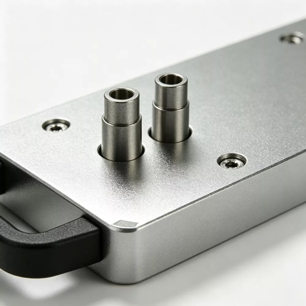 Two Center Zero Point Pallet for CNC Machining