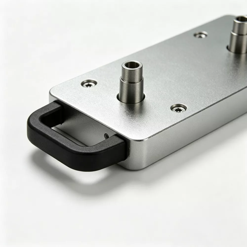 Two Center Zero Point Pallet for CNC Machining