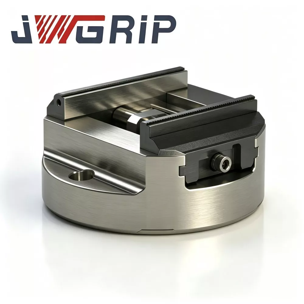 High Accuracy Round Base Self Centering CNC Vise