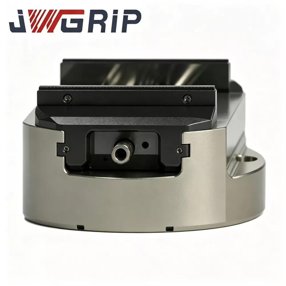 Wide Clamping Range Round Base Self Centering Vise