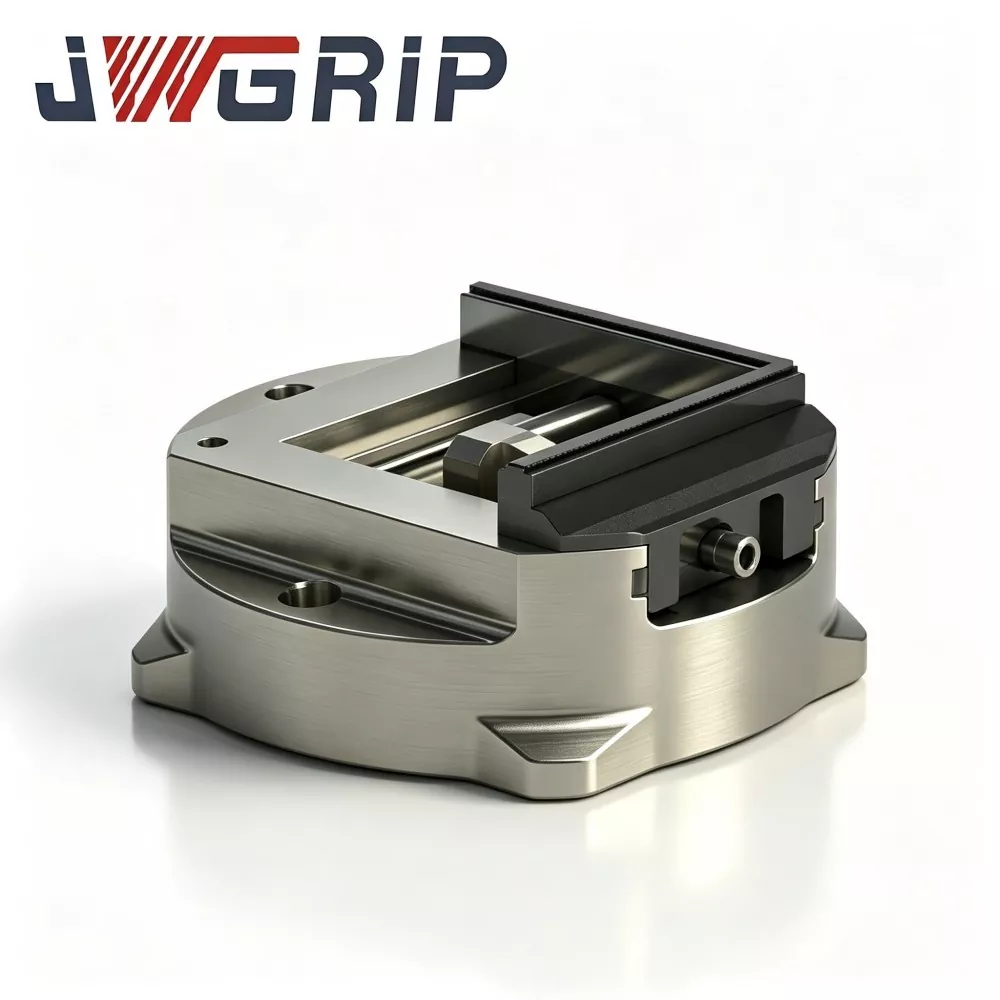 Wide Clamping Range Round Base Self Centering Vise